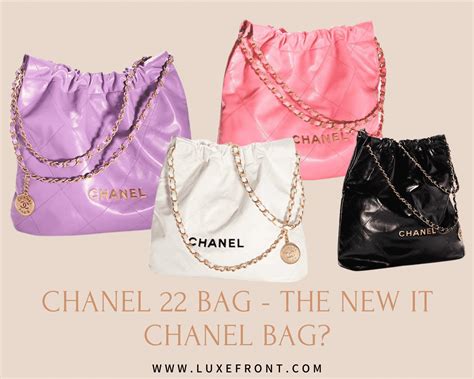 chanel 22 cruise bags|Chanel 22 bag size comparison.